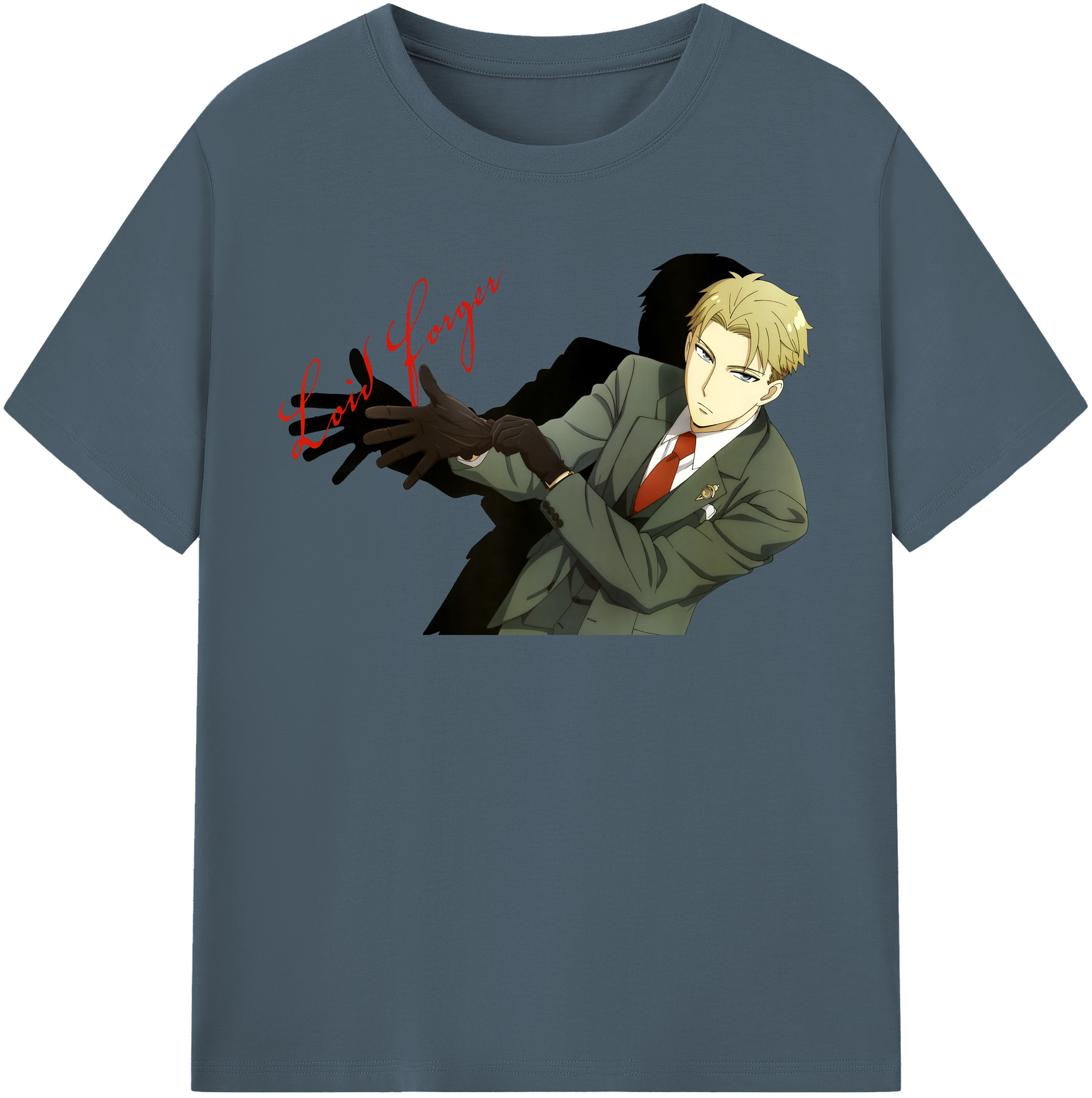 （画像用） SPY×FAMILY间谍家家酒 綿100％半袖Tシャツ（フロントプリント）